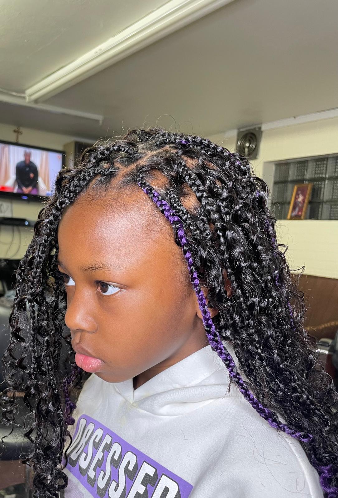 Knotless Boho Braids